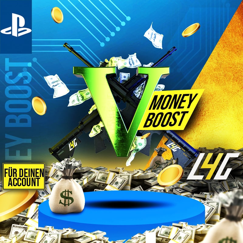 PlayStation GTA V Geld-Boost für deinen Account.
