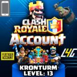 Clash Royale Account Kronenturm Level 13 kaufen