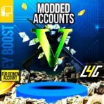 Modifizierte Accounts und Währung für Gaming-Boost.