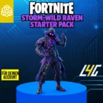 Fortnite Storm-Wild Raven Starter Pack - Raben-Outfit fuer deinen Account