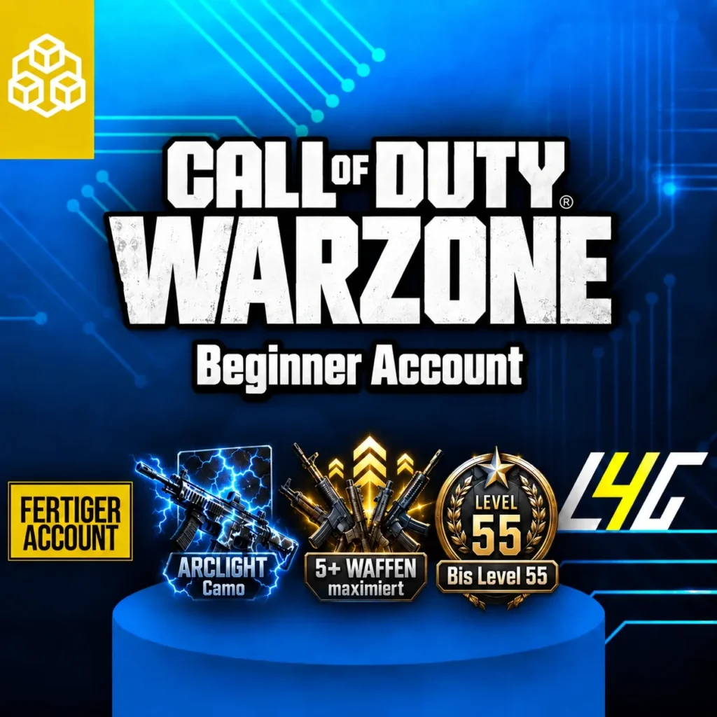Call of Duty Warzone Beginner Account – fertiger Account