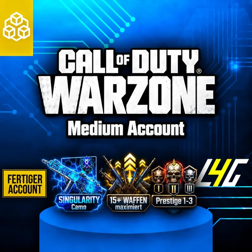 Call of Duty Warzone Medium Account – fertiger Account