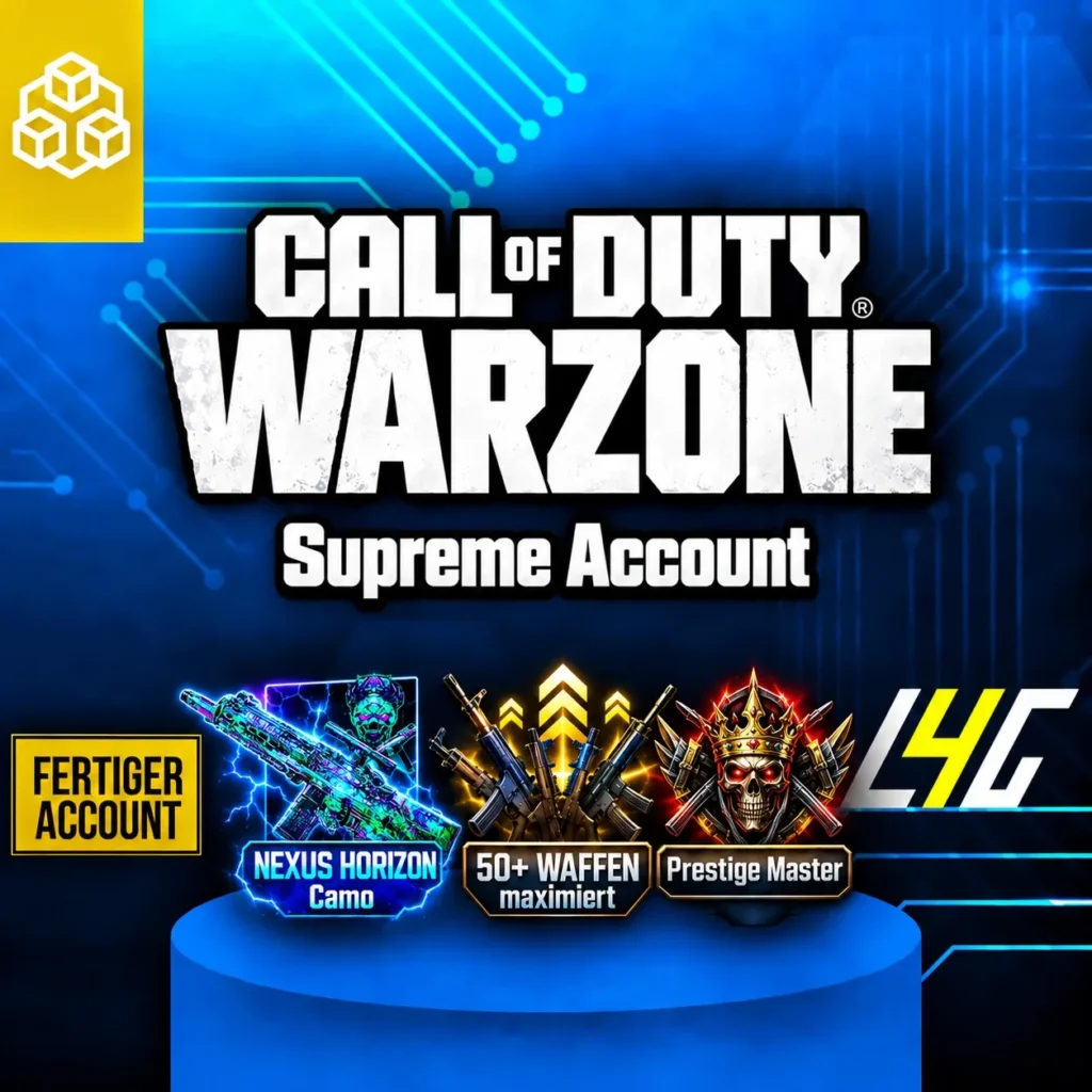 Call of Duty Warzone Supreme Account – fertiger Account