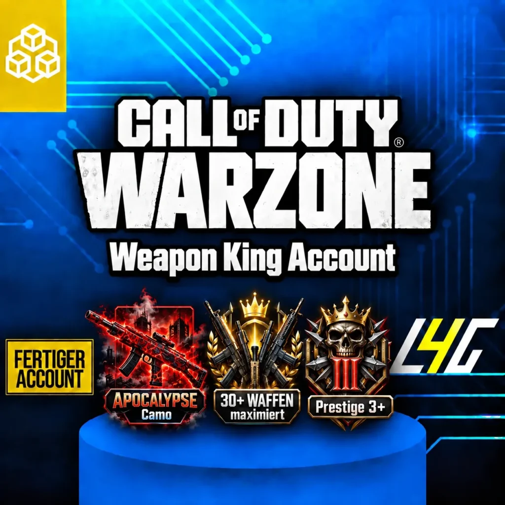 Call of Duty Warzone Weapon King Account – fertiger Account