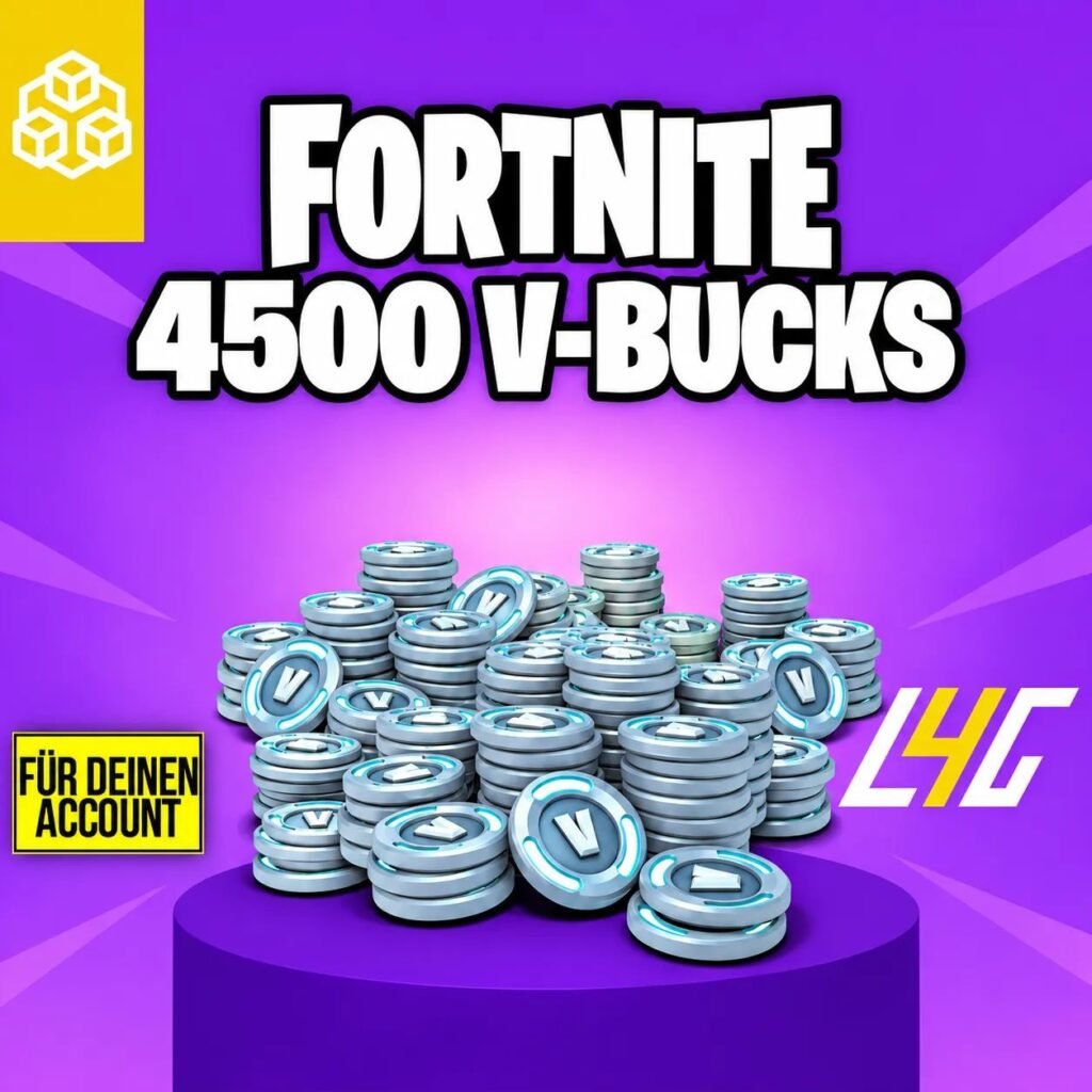 Fortnite 4.500 V-Bucks für deinen Account